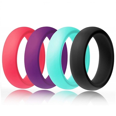 Van het de Sportensilicone van het manierontwerp de Duurzame Vinger Ring For Men Women