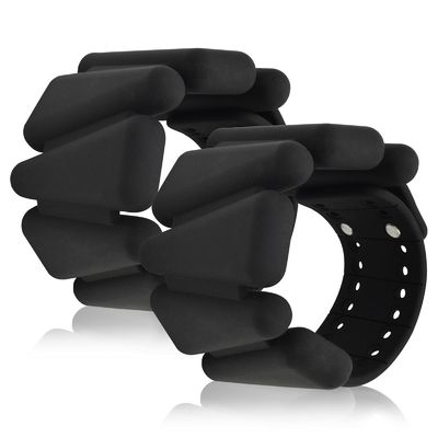 Regelbare Wearable de Gewichtenyoga Barre Pilates Cardio Aerobics van de Polsenkel 2 Reeksen van 2lb 4lb