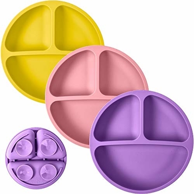 Regenboogsilicone die Vastgestelde Silicone Verdeelde Zuigingsplaat Drie Component voeden