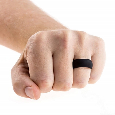 Van het de Sportensilicone van het manierontwerp de Duurzame Vinger Ring For Men Women
