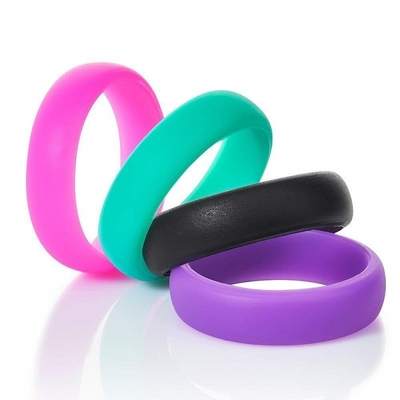 Van het de Sportensilicone van het manierontwerp de Duurzame Vinger Ring For Men Women
