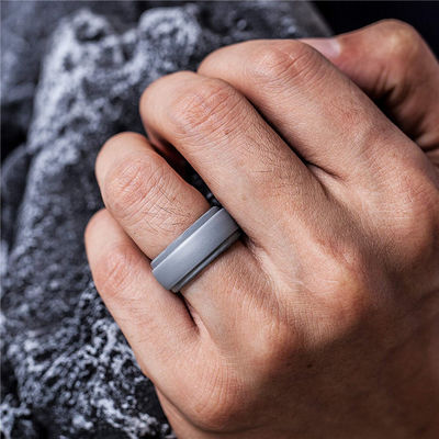 De Overeenkomst Ring Finger Ring For Men van het siliconehuwelijk en het Embleem van de Vrouwendouane
