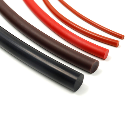 Niet Kleverig Heatproof Uitgedreven Rubberkoord, Geurloze Stevige Rubberkabel