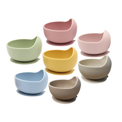 Het spenen Opleidend de niet Giftige Vrije Kom Vastgestelde BPA van het Babysilicone
